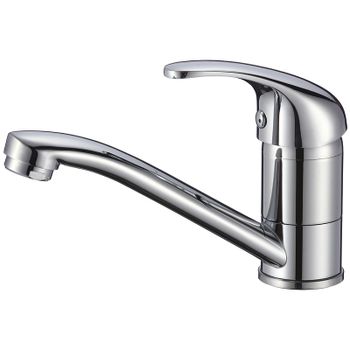 Смеситель для раковины WesnaArt Listok LIS01-220 Хром — фото 1, Смесители для раковины