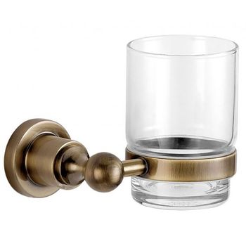 Стакан для зубных щеток Aquanet 3884 189265 Латунь — фото 1, Стаканы для зубных щеток