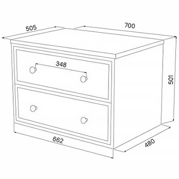 Тумба под раковину Iddis Torr 70 TOR70DVi95K подвесная Темно-серая — фото 7, Тумбы под раковину
