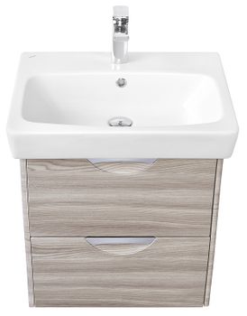 Тумба под раковину Aquaton Сильва 54 1A211801SIW60 Дуб фьорд — фото 3, Тумбы под раковину