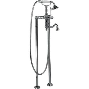 Смеситель для ванны Cezares Margot MARGOT-VDP2-01-Bi Хром — фото 1, Смесители напольные