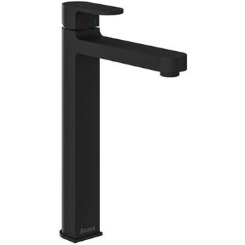 Смеситель для раковины Ravak Chrome CR 015.20BL X070429 Черный матовый — фото 1, Смесители для раковины
