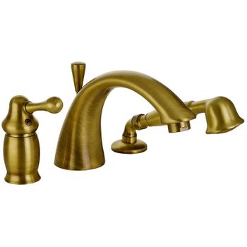 Смеситель на борт ванны Migliore Maya 18914 Бронза — фото 1, Смесители на борт ванны