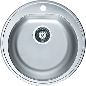 Кухонная мойка Alveus Form 30 SAT-90 FI 510x185 1116756 Сатинированная сталь — фото 1, Кухонные мойки