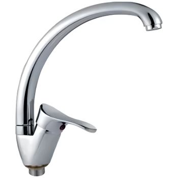 Смеситель для кухни Frap H14 F4114-2 Хром — фото 1, Смесители для кухни