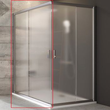 Душевая дверь Ravak Blix BLRV2K-120 1XVG0U00ZG профиль Сатин стекло Grape — фото 1, Раздвижные душевые двери