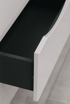 Тумба с раковиной Bond Wave 60 T01600-S05W подвесная Белая глянцевая — фото 7, Тумбы с раковиной