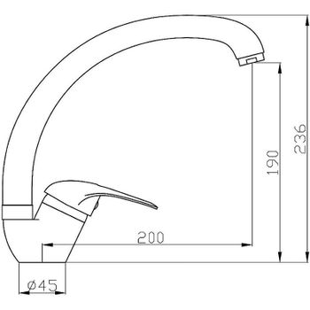 Смеситель для раковины Agger Move A0600200 Хром — фото 9, Смесители для раковины