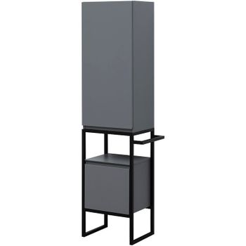 Полотенцедержатель для пенала Allen Brau Priority 1.31008.BB Черный браш — фото 5, Полотенцедержатели