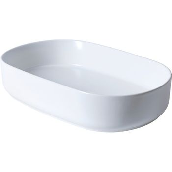 Раковина-чаша Allen Brau Fantasy 55 4.11022.21 Белая матовая — фото 1, Раковины накладные