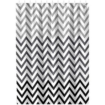 Штора для ванны Haiba 180х180 HB75005 Белая с узором — фото 1, Шторы для ванной