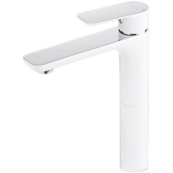 Смеситель для раковины Gappo G1048-2 Белый Хром — фото 1, Смесители для раковины