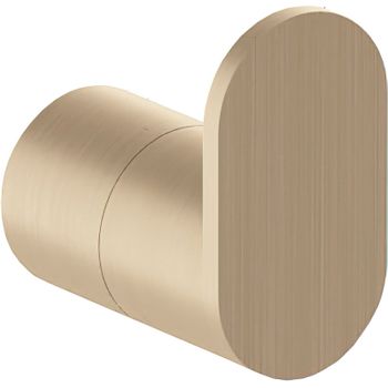 Крючок Nofer Verona 16871.G Золото матовое — фото 1, Крючки для полотенец