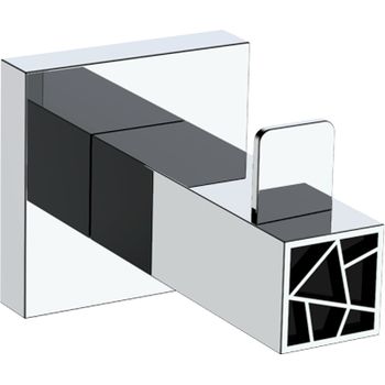 Крючок CeramaLux Venezia 88601-1 Хром — фото 1, Крючки для полотенец