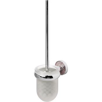 Ершик для унитаза WasserKRAFT Aland K-8527 Хром — фото 1, Ершики для унитаза