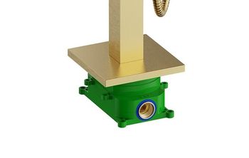 Смеситель для ванны Timo Selene 2210/17Y-CR Золото — фото 3, Смесители напольные