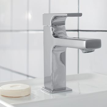 Смеситель для раковины Jacob Delafon Strayt E8919-CP Хром — фото 2, Смесители для раковины