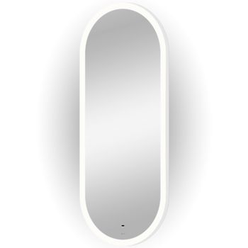 Зеркало Bond Oval  50x120 M41ZE-50120 с подсветкой с сенсорным выключателем — фото 4, Зеркала в ванную комнату