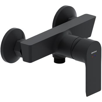 Смеситель для душа Damixa Apollo 472000300 Черный матовый — фото 1, Смеситель для душа