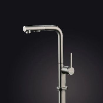 Смеситель для кухни Paulmark Neo Ne214419-Ni Никель — фото 2, Смесители для кухни