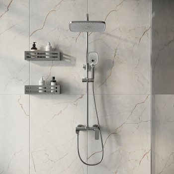 Душевая система Grossman Advans 500.K35.09.100 Хром — фото 8, Душевые стойки