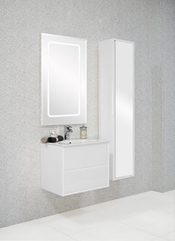 Зеркало Aquaton Римини 60 1A177602RN010 с подсветкой с сенсорным выключателем с подогревом — фото 4, Зеркала в ванную комнату