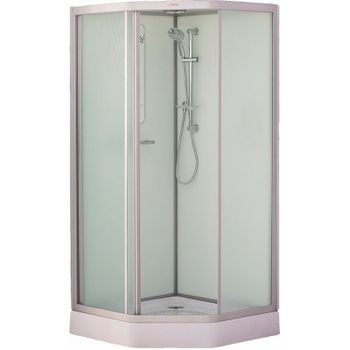 Душевая кабина Esbano ES-90PR 90x90 ESKB90PR без гидромассажа — фото 1, Душевые кабины