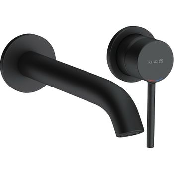 Смеситель для раковины Kludi Bozz 382453976 Черный матовый — фото 1, Смесители для раковины
