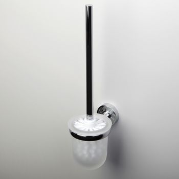 Ершик для унитаза WasserKRAFT Isen K-4027 Хром — фото 2, Ершики для унитаза