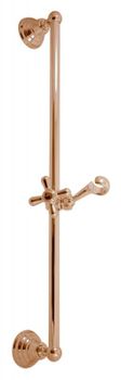 Душевая штанга Rav Slezak Morava MD0553SM Бронза — фото 1, Штанги для душа