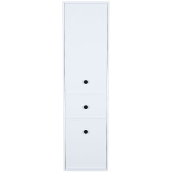 Шкаф пенал Iddis Torr 40 TOR40W0i97 подвесной Белый матовый — фото 2, Пеналы для ванной комнаты