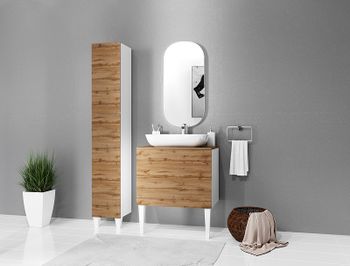 Зеркало Marka One Lola 50 У85580 с подсветкой Холодный свет 300 LED — фото 2, Зеркала в ванную комнату