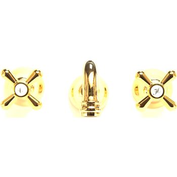 Смеситель для раковины Webert Armony AM750404010 Золото — фото 2, Смесители для раковины