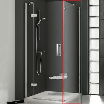 Душевая стенка Ravak SmartLine SMPS-80 L 9SL40A00Z1 профиль Хром стекло Transparent — фото 1, Боковые стенки