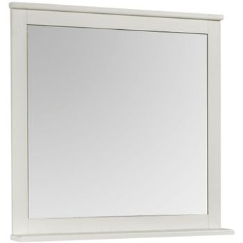 Зеркало Aquaton Леон 80 1A186402LBPS0 Дуб белый — фото 1, Зеркала в ванную комнату