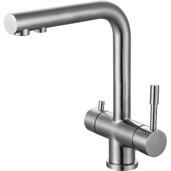 Смеситель для кухни Seaman Eco Venice SSN-1068-SS (SSN-1068) Сталь — фото 1, Смесители для кухни