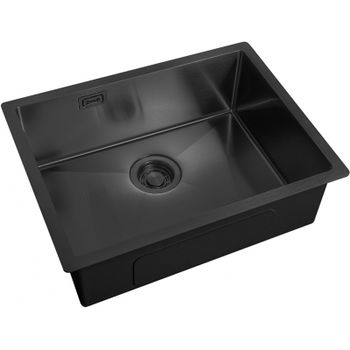 Кухонная мойка ZorG Light Grafit ZL R 580440 GRAFIT Графит — фото 1, Кухонные мойки