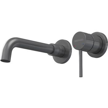 Смеситель для раковины Berges Ventas R 076016 Оружейная сталь — фото 2, Смесители для раковины