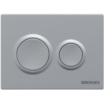 Инсталляция Berges Novum 525 040262 для унитаза с клавишей смыва Хром матовый — фото 5, Инсталляции для унитазов