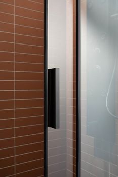 Душевая дверь Aquanet Pleasure AE60-N-160H200U-BT 160 273600 профиль Черный матовый стекло прозрачное — фото 5, Раздвижные душевые двери