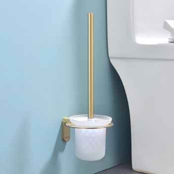 Ершик для унитаза Raglo R300.10.03 Золото матовое — фото 8, Ершики для унитаза