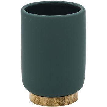 Стакан для зубных щеток Ridder Fancy 2126105 Зеленый — фото 1, Стаканы для зубных щеток