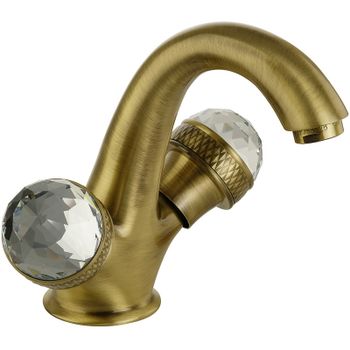 Смеситель для раковины Migliore Axo 18481 Бронза — фото 1, Смесители для раковины