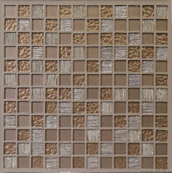 Мозаика Orro Mosaic Glass Gloss Brown 30х30см — фото 1, Мозаика