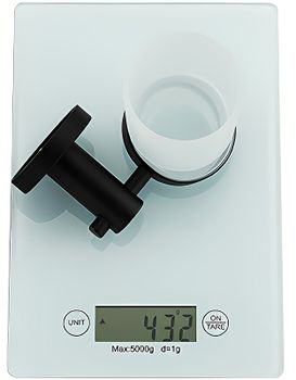 Стакан для зубных щеток Frap F302 F30206 Черный матовый — фото 5, Стаканы для зубных щеток