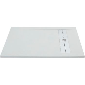 Душевой поддон из искусственного камня Allen Brau Infinity 140x90 8.21005-21 Белый камень — фото 6, Душевые поддоны из искусственного камня