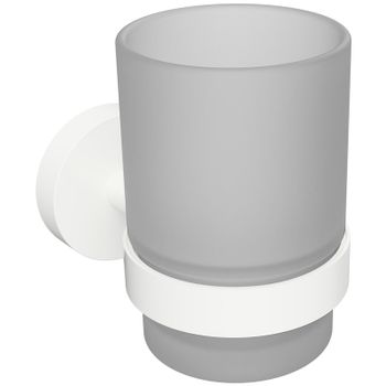Стакан для зубных щеток Bemeta White 104110014 Белый матовый — фото 1, Стаканы для зубных щеток