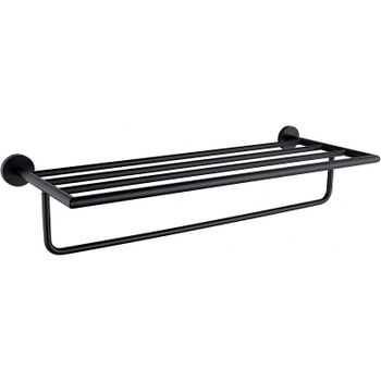 Полка для полотенец Allen Brau Priority 6.31014-31 Черная матовая — фото 1, Полки для полотенец