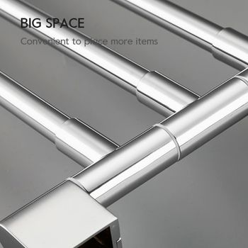 Полотенцедержатель Frap F18 F1813 поворотный Хром — фото 6, Полотенцедержатели