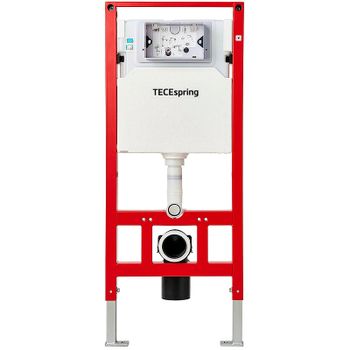 Инсталляция Tece Spring S955201 для унитаза с клавишей смыва Хром глянцевый — фото 4, Инсталляции для унитазов